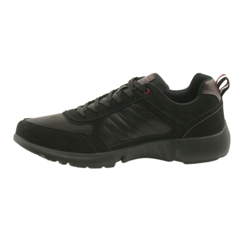 American Club Zapatillas ADI Hombre Negras American HA16 negro marrón 2