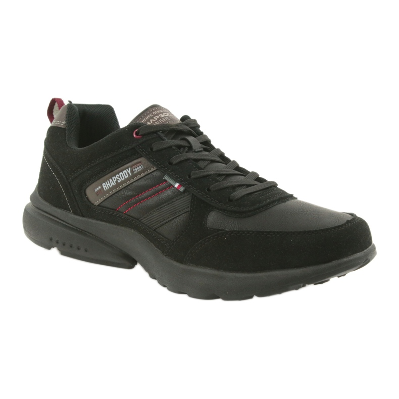 American Club Zapatillas ADI Hombre Negras American HA16 negro marrón 1
