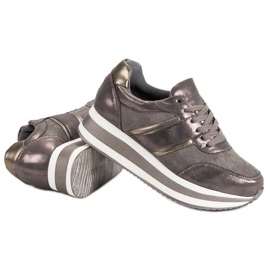 Bestelle Zapatos deportivos grises 1
