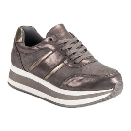 Bestelle Zapatos deportivos grises 4