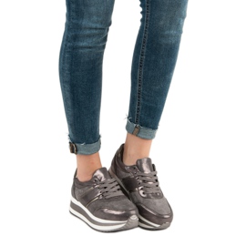 Bestelle Zapatos deportivos grises 3