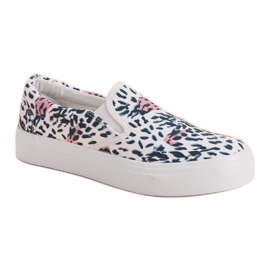 McKey Slipons con patrón multicolor 3