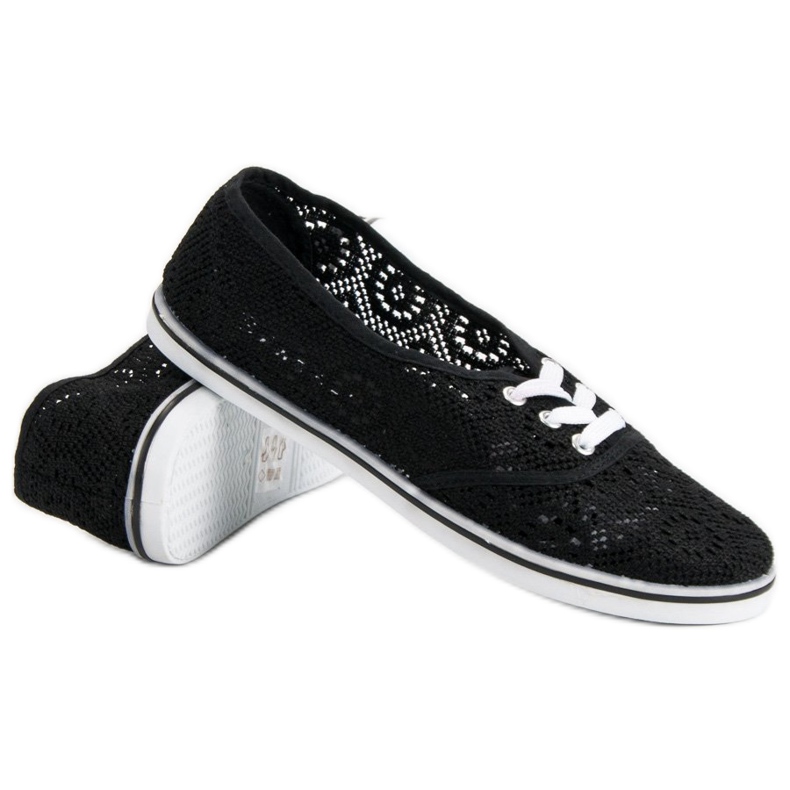 McKey Zapatillas caladas negro 1 McKey Zapatillas caladas negro 1