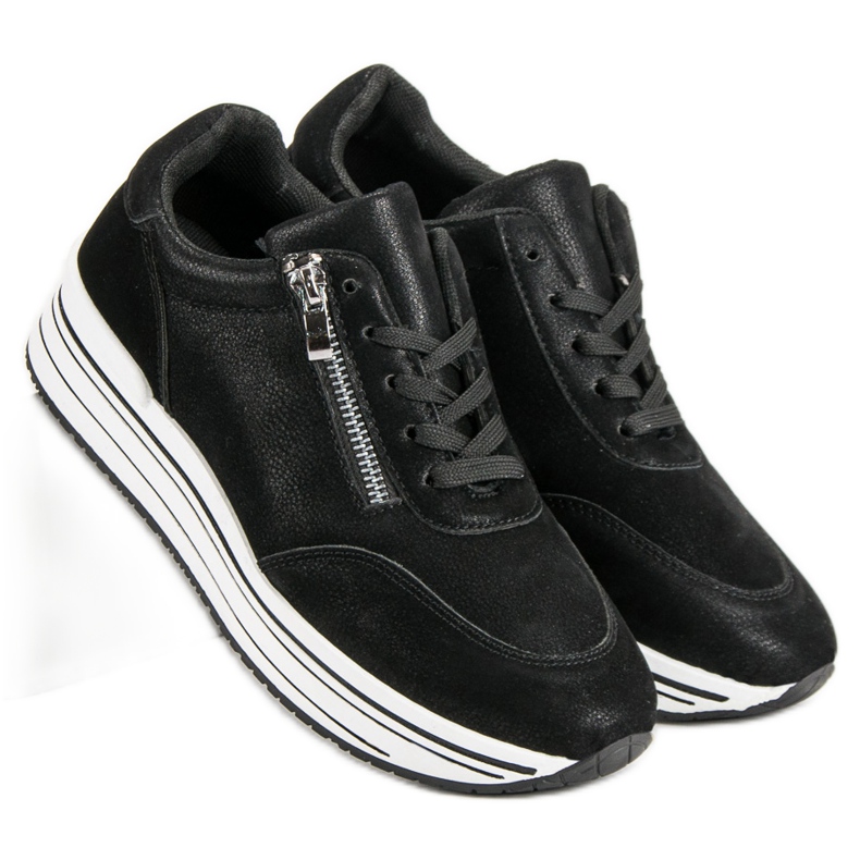 Calzado deportivo de moda negro 1