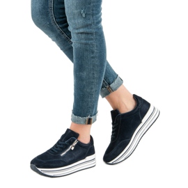Calzado deportivo de moda azul azul marino 6