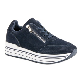 Calzado deportivo de moda azul azul marino 4