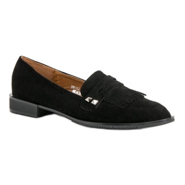 Sergio Todzi Mocasines con tacón plano negro 3