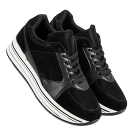 Calzado deportivo cómodo negro 2