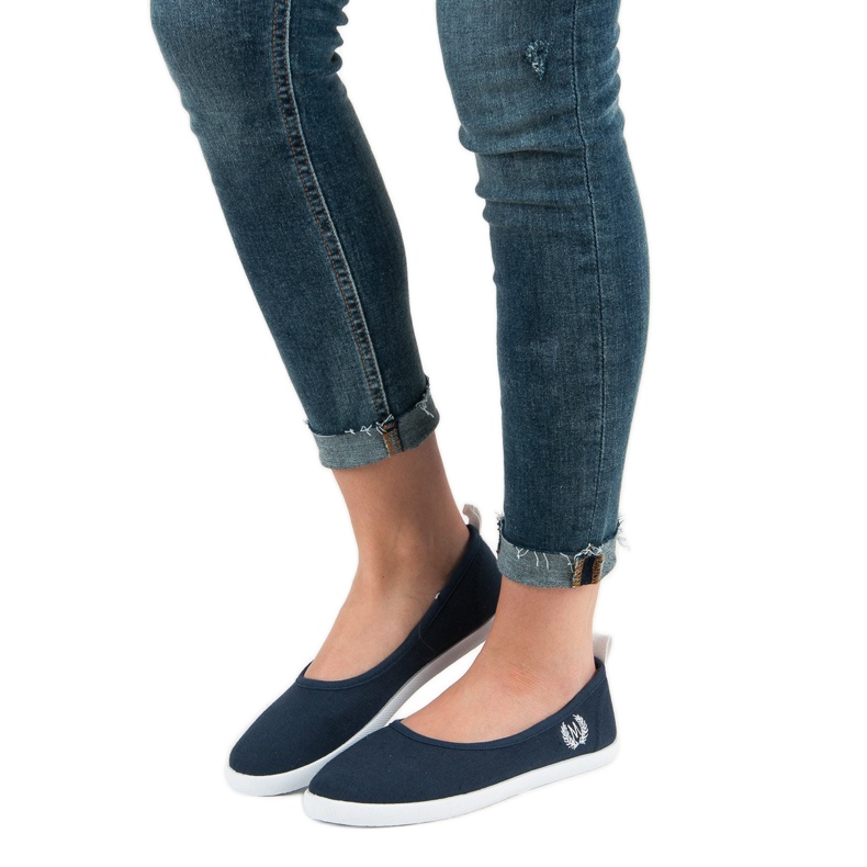 McKey Bailarinas Textiles Azul Marino 2