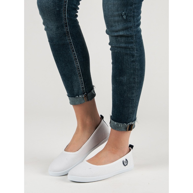 McKey Bailarina Textil Blanca blanco 2 McKey Bailarina Textil Blanca blanco 2