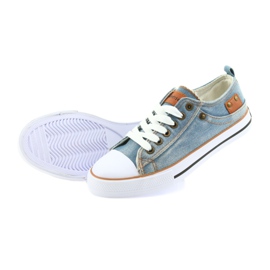 Zapatillas American Club jeans azul 4