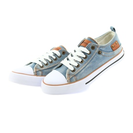 Zapatillas American Club jeans azul 3