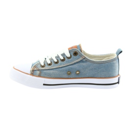 Zapatillas American Club jeans azul 2