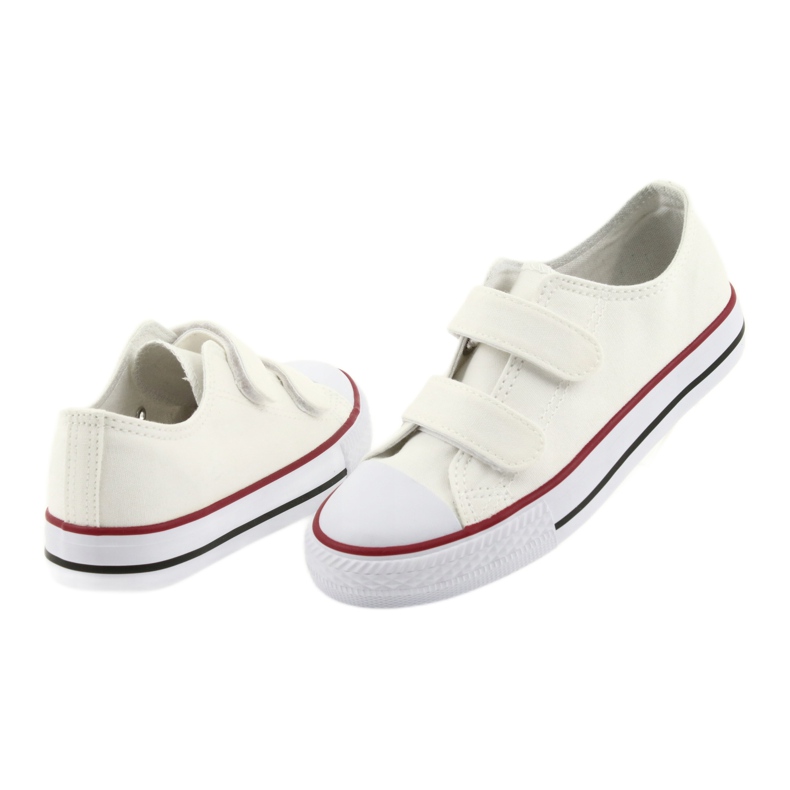 Deportivas blancas con Velcro Atletico TDZ-7-V blanco 5 Deportivas blancas con Velcro Atletico TDZ-7-V blanco 5