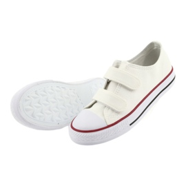 Deportivas blancas con Velcro Atletico TDZ-7-V blanco 4 Deportivas blancas con Velcro Atletico TDZ-7-V blanco 4