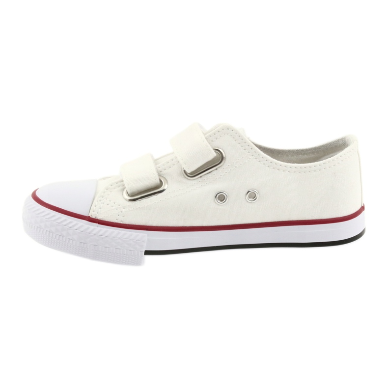 Deportivas blancas con Velcro Atletico TDZ-7-V blanco 2 Deportivas blancas con Velcro Atletico TDZ-7-V blanco 2