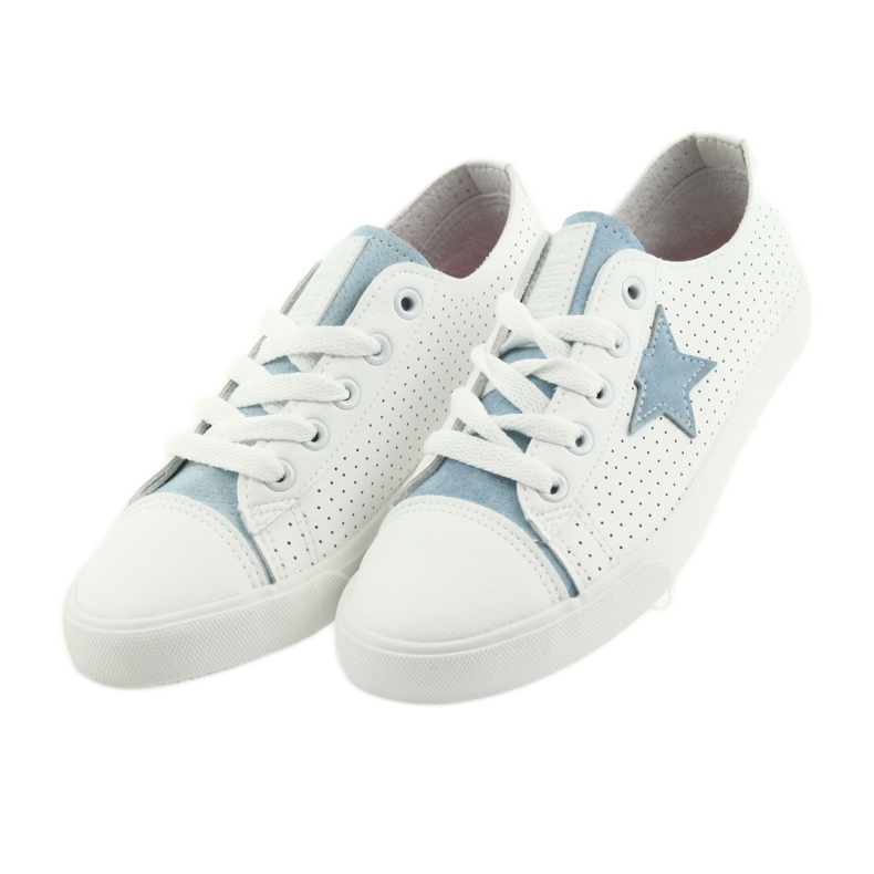 Zapatillas Big Star estrella azul 274692 blanco 2
