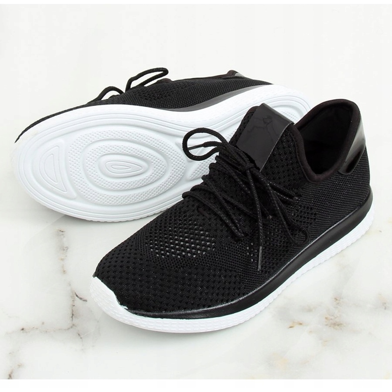 Zapatillas deportivas negras B111-8 Negra negro 2 Zapatillas deportivas negras B111-8 Negra negro 2