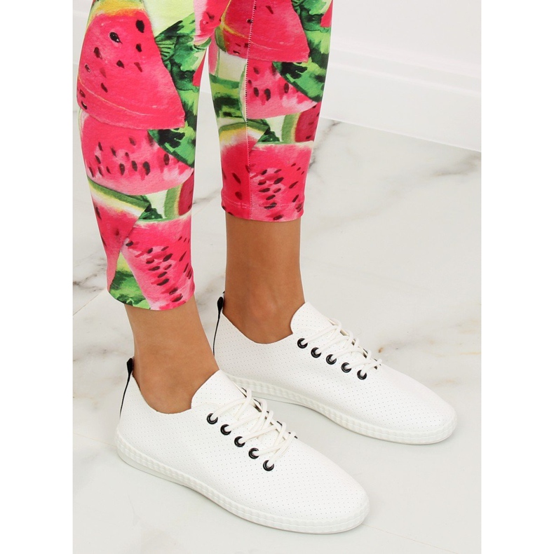 Zapatillas de mujer en blanco y negro BO-1 Black 1