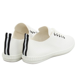 Zapatillas de mujer en blanco y negro BO-1 Black 2