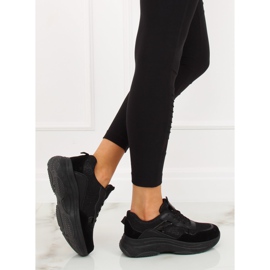 Zapatillas deportivas negras B318-18 Negra negro 5