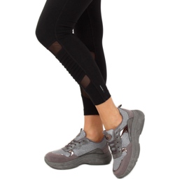Zapatilla deportiva gris B318-18 Plata 3
