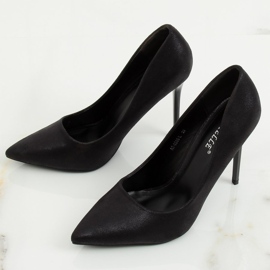 Tacones de mujer negros AT-0596-L Negro 1 Tacones de mujer negros AT-0596-L Negro 1