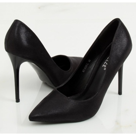 Tacones de mujer negros AT-0596-L Negro 5