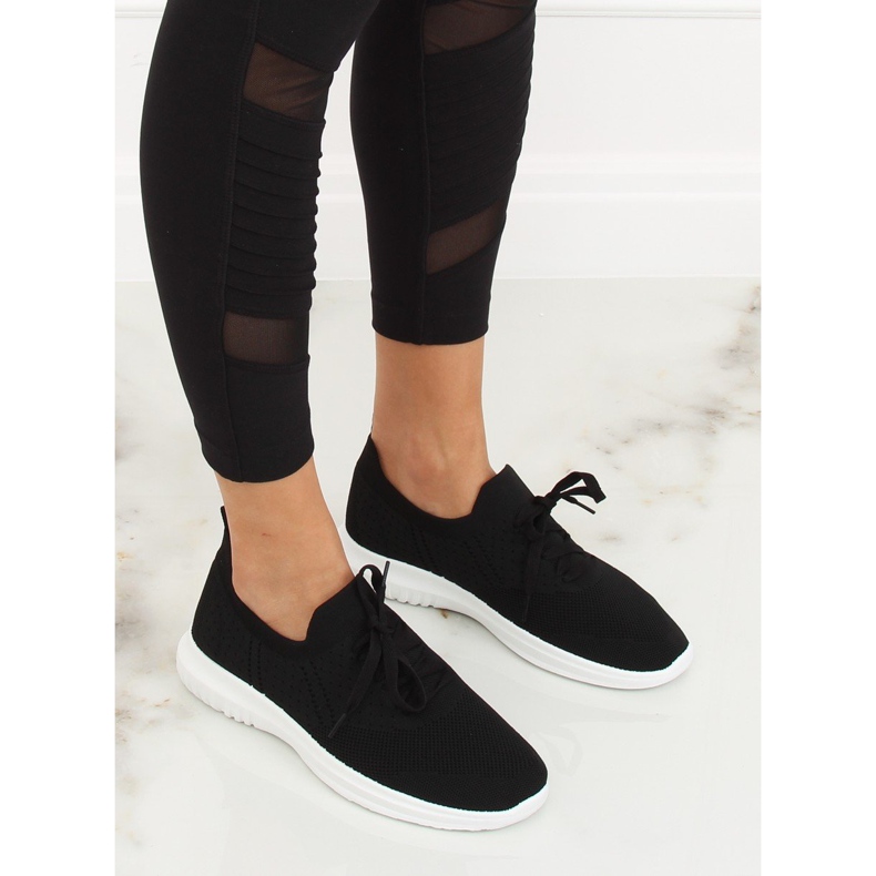 Black LX-9837 Zapatillas deportivas negras negro 2 Black LX-9837 Zapatillas deportivas negras negro 2