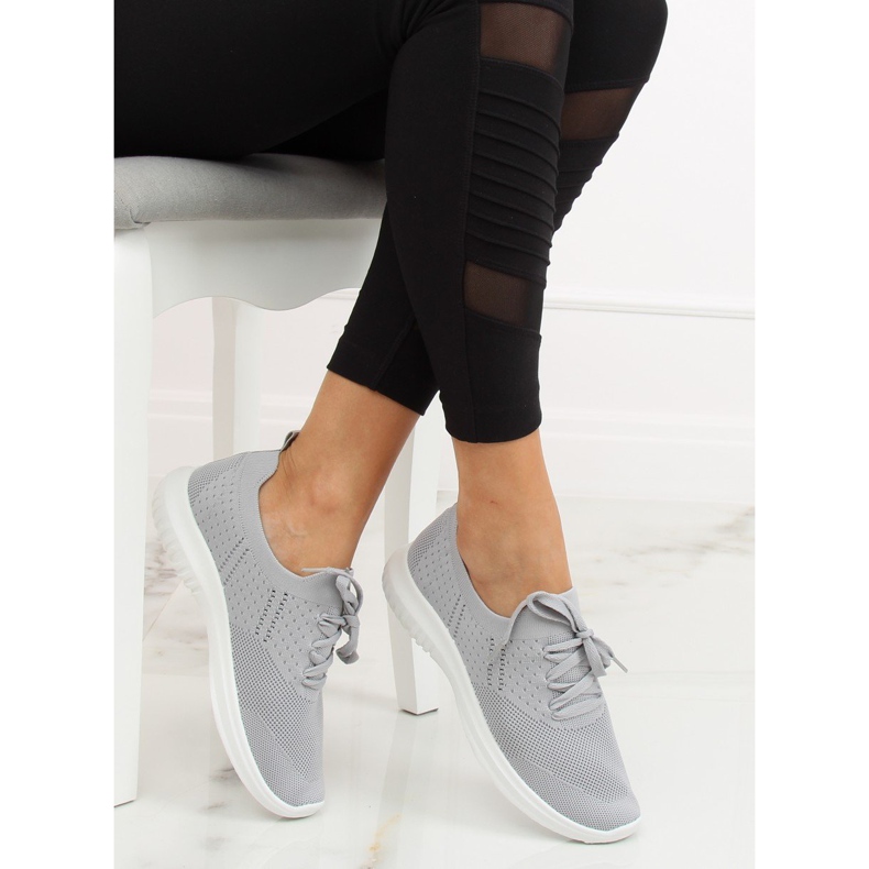 Calzado deportivo gris LX-9837 Gris 2 Calzado deportivo gris LX-9837 Gris 2