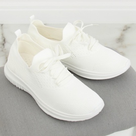 Blanco LX-9837 Calzado deportivo blanco 2