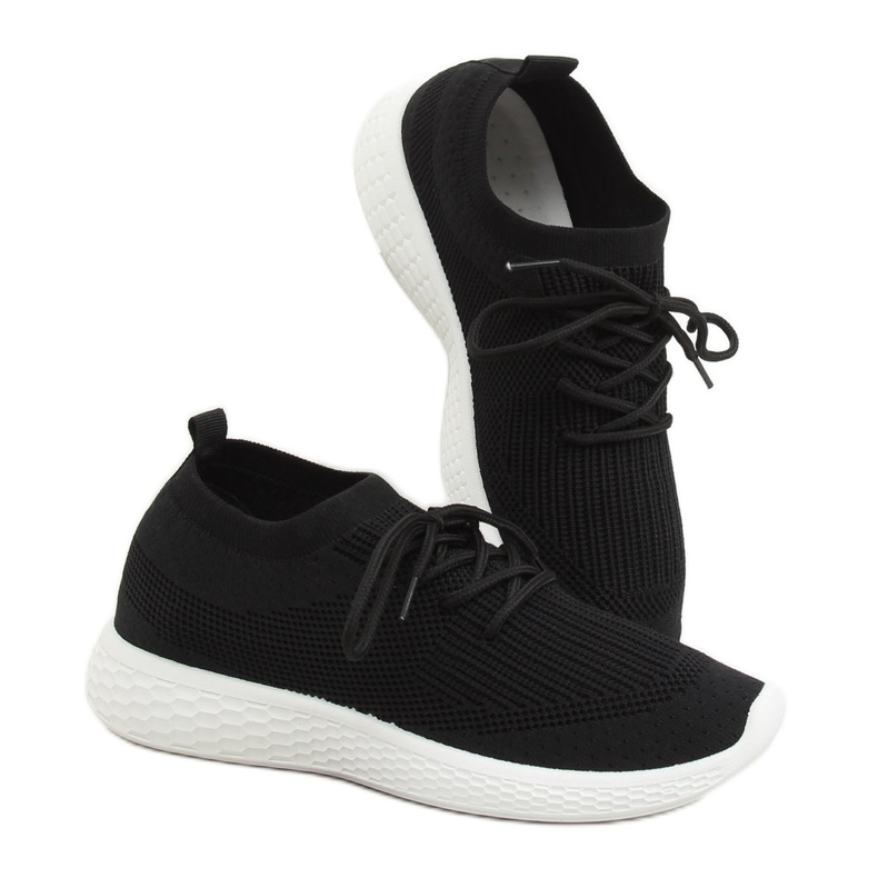 Black X-9755 Zapatillas deportivas negras negro 2