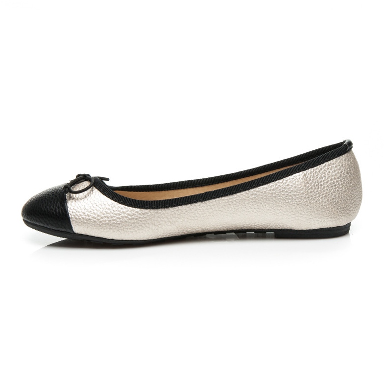 Bestelle Bailarinas bicolor amarillo 1