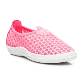 Y&L Zapatillas sin cordones rosas rosado 2