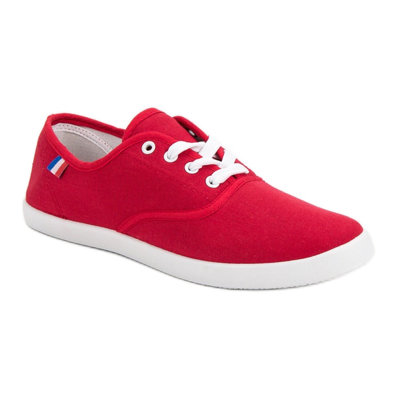 McKey Zapatillas clásicas rojas rojo 1