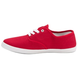 McKey Zapatillas clásicas rojas rojo 2