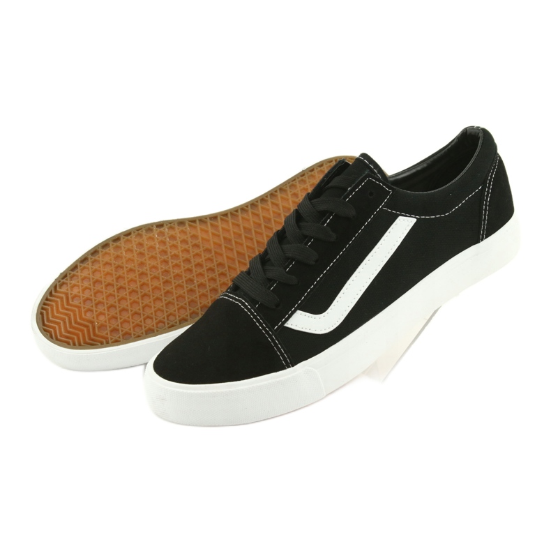 Atletico Deportivas negras con cordones Atlético 18081 negro 4 Atletico Deportivas negras con cordones Atlético 18081 negro 4