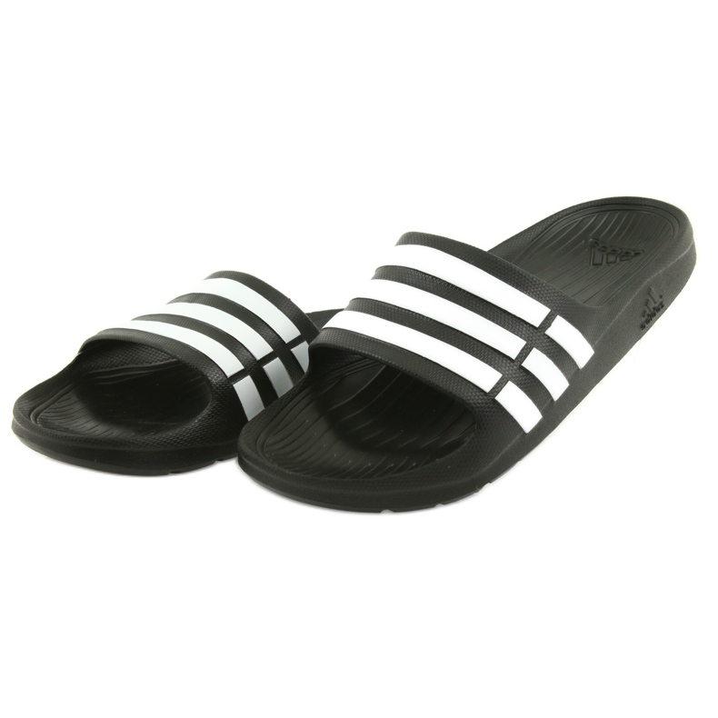 Zapatillas Adidas Duramo Slide M G15890 blanco negro 2