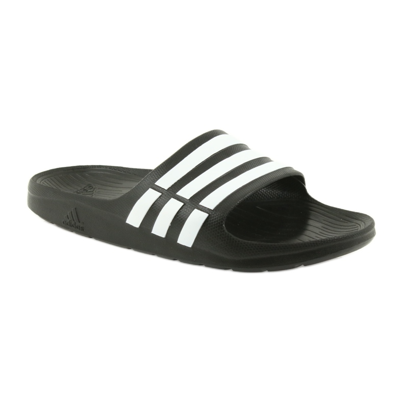 Zapatillas Adidas Duramo Slide M G15890 blanco negro 1