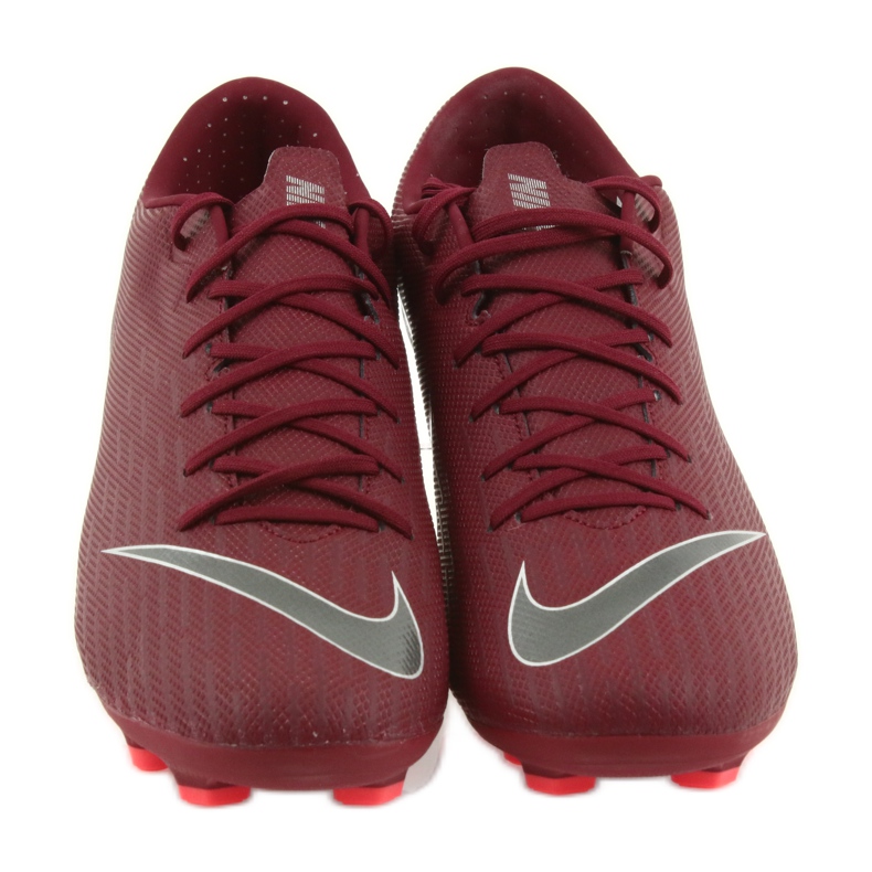 Zapatos de fútbol Nike Mercurial Vapor 12 Academy FG M AH7375-606 burdeos rojo 3 Zapatos de fútbol Nike Mercurial Vapor 12 Academy FG M AH7375-606 burdeos rojo 3