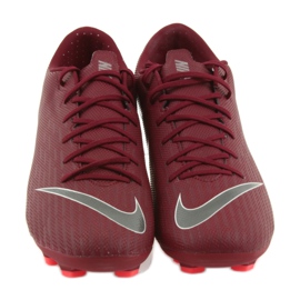 Zapatos de fútbol Nike Mercurial Vapor 12 Academy Fg M AH7375-606 rojo rojo 3