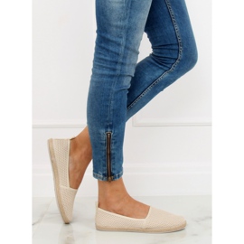 Alpargatas de malla beige JX1029 Beige 1