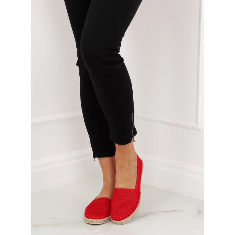 Alpargatas de malla roja JX1029 Rojo 2 Alpargatas de malla roja JX1029 Rojo 2