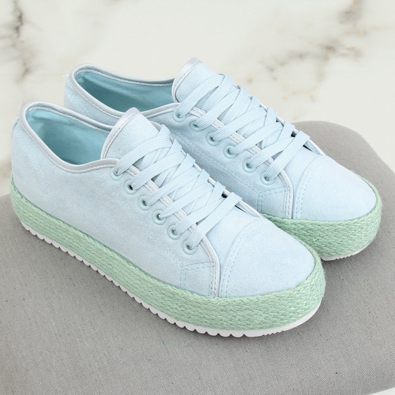 Alpargatas azules R-365 LT.BLUE sneakers 1