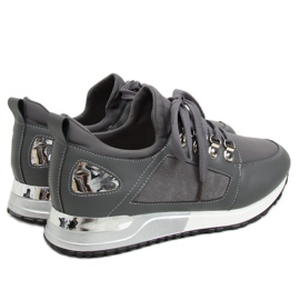 Zapatilla deportiva gris R-385 Gris 1 Zapatilla deportiva gris R-385 Gris 1
