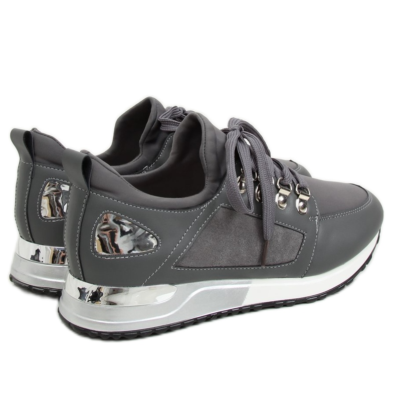Zapatilla deportiva gris R-385 Gris 1