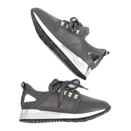 Zapatilla deportiva gris R-385 Gris 5