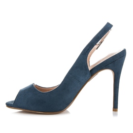 Seastar Zapatos de ante con hebilla azul 1