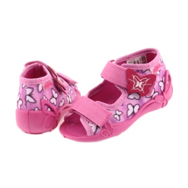 Sandalias befado calzado infantil 242P091 púrpura rosa 5