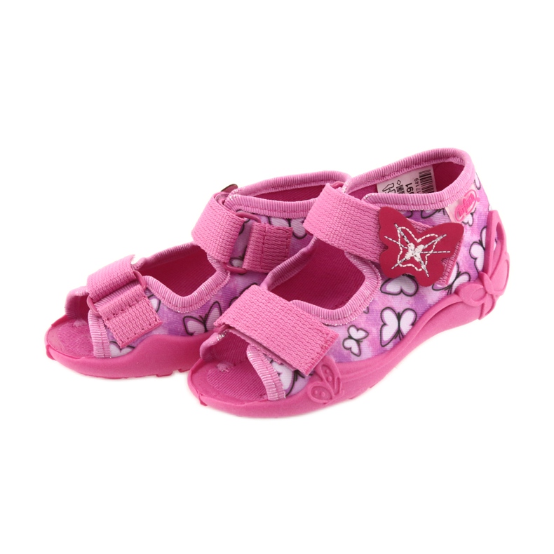 Sandalias befado calzado infantil 242P091 violeta rosado 3